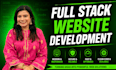 be full stack developer,full stack website development