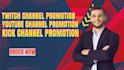 grow your twitch channel with targeted promotion