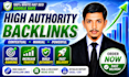 do high authority contextual backlinks for white hat SEO