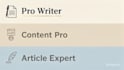 write professional articles, reports and blogs