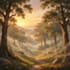 draw a natural landscape and background illustration
