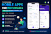 create professional android and ios mobile applications