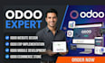 build, customize odoo website design, odoo module, and odoo erp implementation