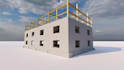 provide structural framing design using structural studio