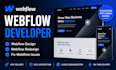 webflow developer, webflow design, webflow redesign fix webflow website bugs