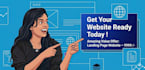 develop a responsive modern website with clean UI design