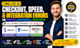 fix checkout speed and integration errors on simvoly builderall zoho sites