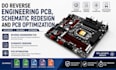 do reverse engineering pcb, schematic redesign and pcb optimization