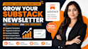 do organic substack page link promotion substack newsletter to boost subscribers