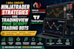 create ninjatrader strategies and tradingview pine script trading bots