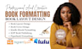do book formatting kindle ebook formatting paperback formatting for amazon kdp