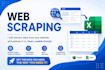 scrape a website and return the results in a excel file