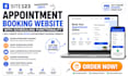 create site123 appointment online booking website with scheduling functionality
