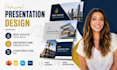 design real estate pitch deck, architecture presentation, construction PPT