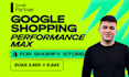 set up shopify google shopping ads and performance max campaigns