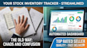 build professional stock inventory tracker in excel or sheet