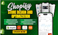 shopify miggration design and redesign website development