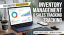 an automated inventory management system, sales dashboard