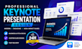 do stunning professional keynote slide powerpoint presentation for your business