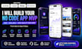 build  no code mobile app mvp bubble io, adalo, glide, flutterflow, replit
