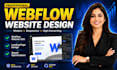 design webflow website, redesign or fix webflow website convert figma to webflow