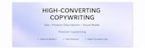 write high converting copy for ads, social media and product