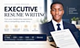 write an ats optimized executive resume for senior leaders