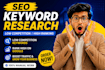 do SEO keyword research with low competition