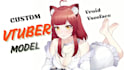 convert live2d vtuber model into 3d vroid model, 3d rigging, 3d vroid commission