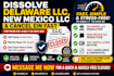dissolve delaware llc new mexico llc and cancel ein fast