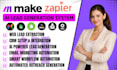 build ai lead generation automation using make com and zapier