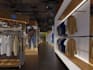 create 3d retail store interior, clothing store, flagship stores, boutique shop