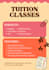 design professional tuition admission poster
