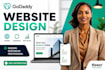 develop godaddy website design godaddy website redesign godaddy landing page