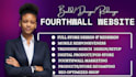setup fourth wall store, design pod digital product, redesign fourthwall website