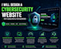 design a high converting cyber security and IT consultant website