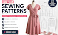 create custom sewing patterns and pattern drafting for clothing