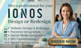 design ionos website develop ionos website redesign website