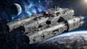 create 3d spaceship model, aircraft, space fighter, fighter jet  and aerospace