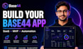 build base44 saas mvp web app base44 automation base44 dashboard base44