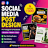 create social media post design