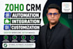 do zoho CRM automation, integration and customization