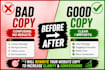 rewrite your website copy for clarity and conversions