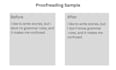 proofread and edit essays, assignments, and documents
