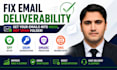 fix email going to spam, setup spf, dkim, dmarc, dns, mx records