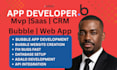 design mobile app ui ux design app design adalo bubble ai mobile app development