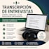 transcriptor rapido, claro y preciso