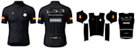 design professional cycling kits and technical sublimation patterns