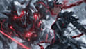 do anime style mecha robot illustrations