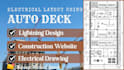 create electrical plan layout, lighting design, plumbing plans using autodeck